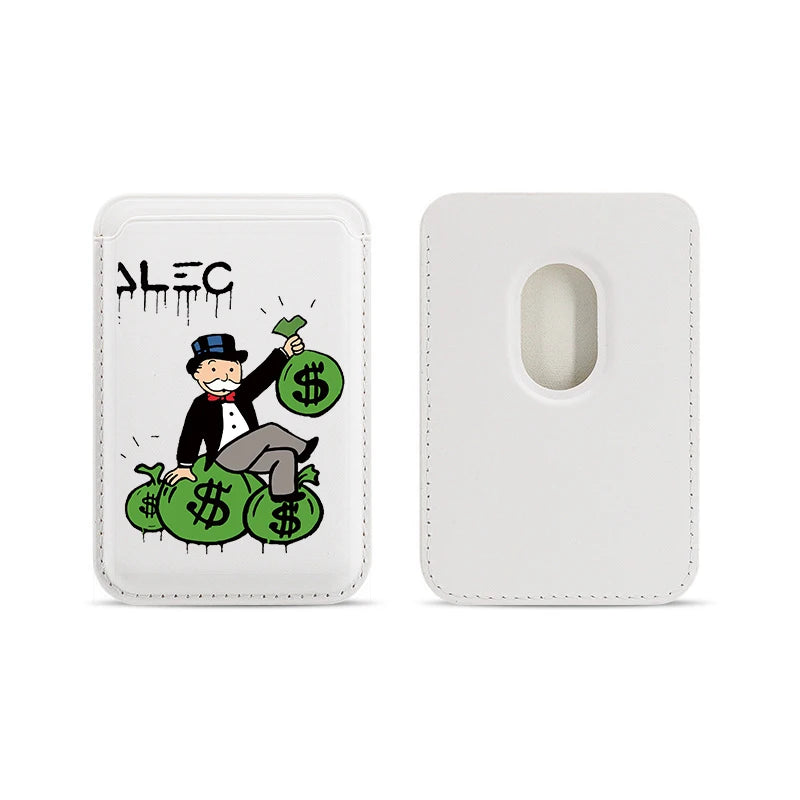 iPhone Wallet PU MonopolyS Card Bag Holder, iPhone wallet MagSafe, portofel magsafe, apple , Panthercase, Panther case, Panthercases