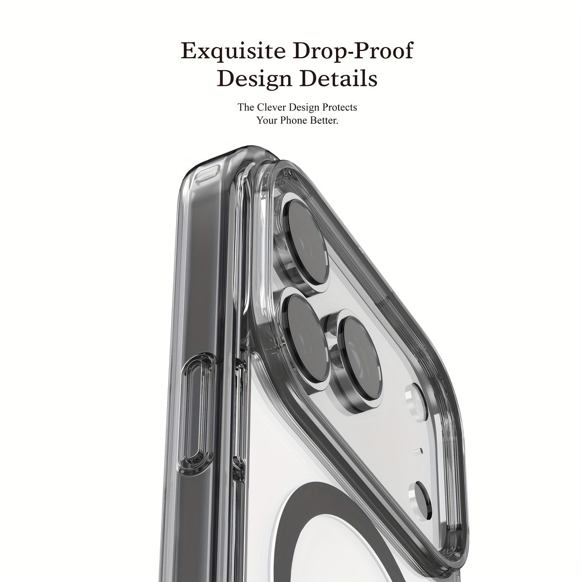 Clear Anti-Drop iPhone Case