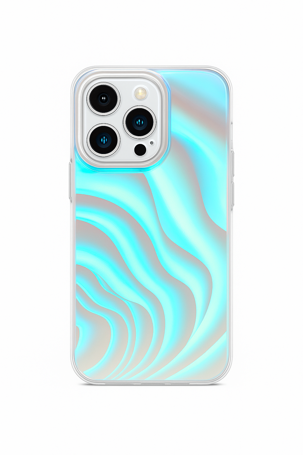 iPhone bumper protective case with a blue and gray wavy pattern on a white background, iphone, case, husa , huse , husa telefon, husa iphone